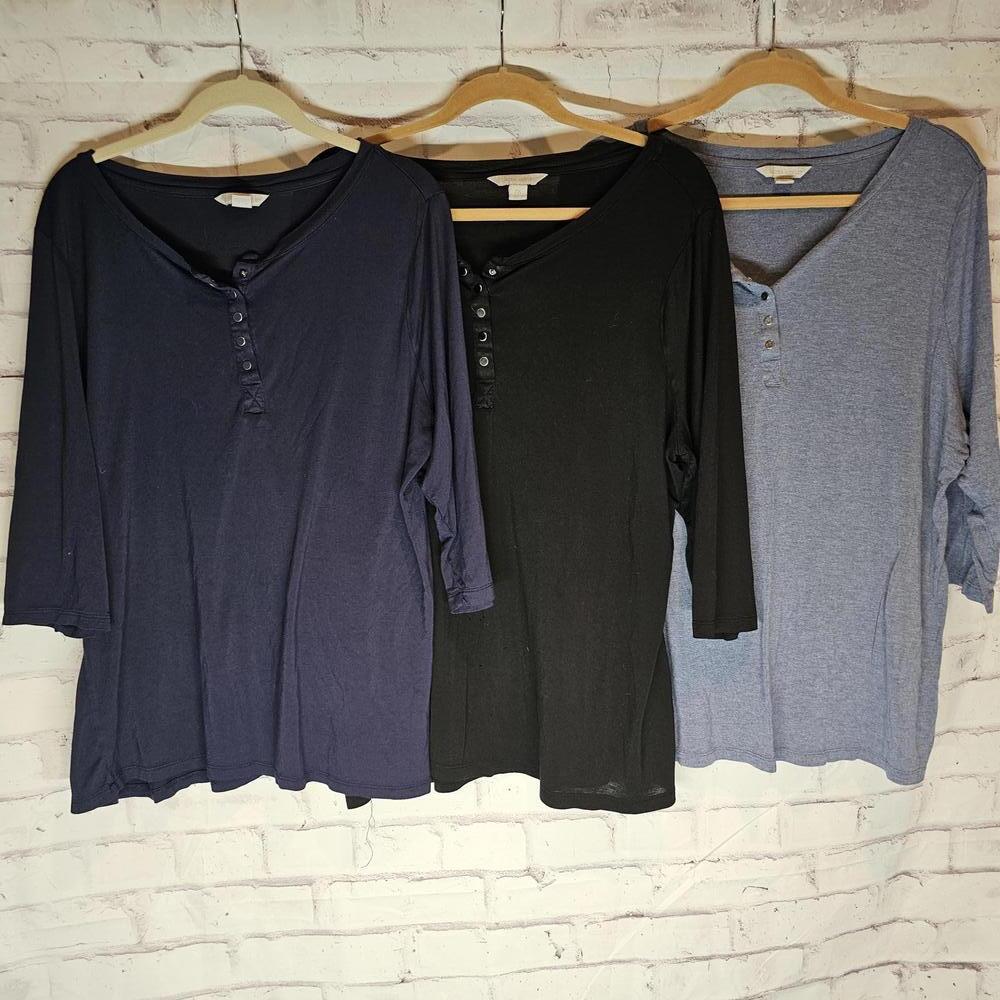 3 Laura Ashley Comfy Tops